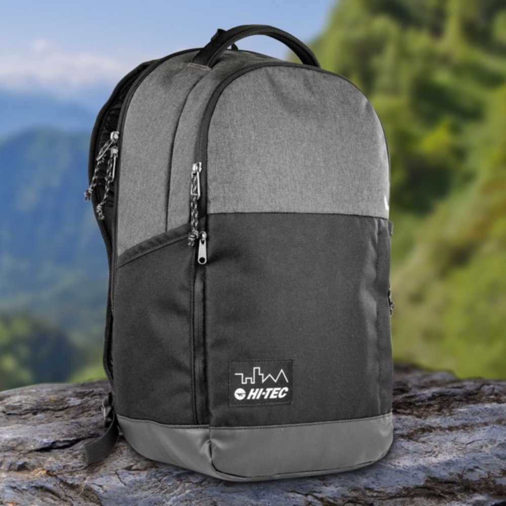 Hi-Tec Davis 18L Day Backpack Fits full laptop, lots of storage, waterproof, NWT